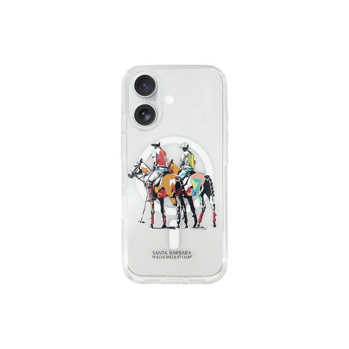 Santa Barbara Polo Racquet Club iPhone 16 Willie Şeffaf Magsafe Kapak