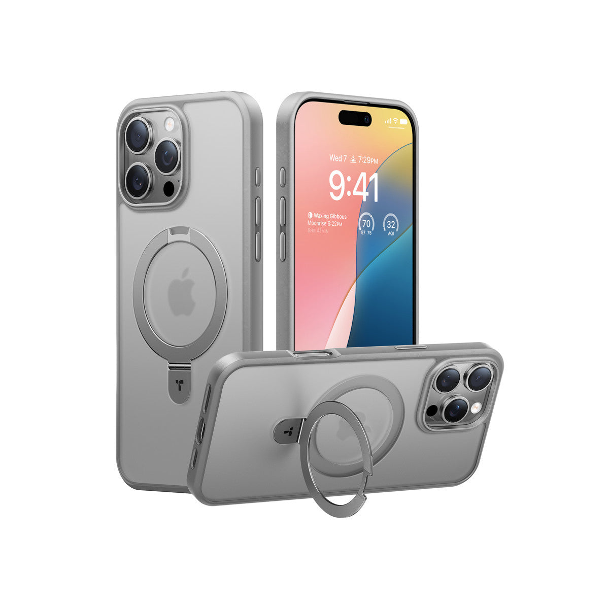 Torras Apple iPhone 16 Pro Max O Stand Serisi Magsafe Kılıf