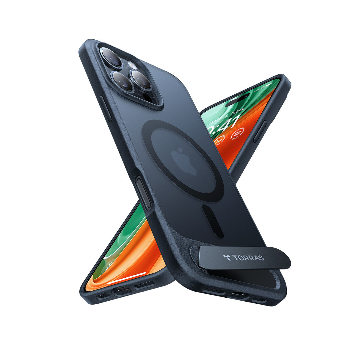 Torras Apple iPhone 16 Pro Max P Stand Serisi Magsafe Kılıf