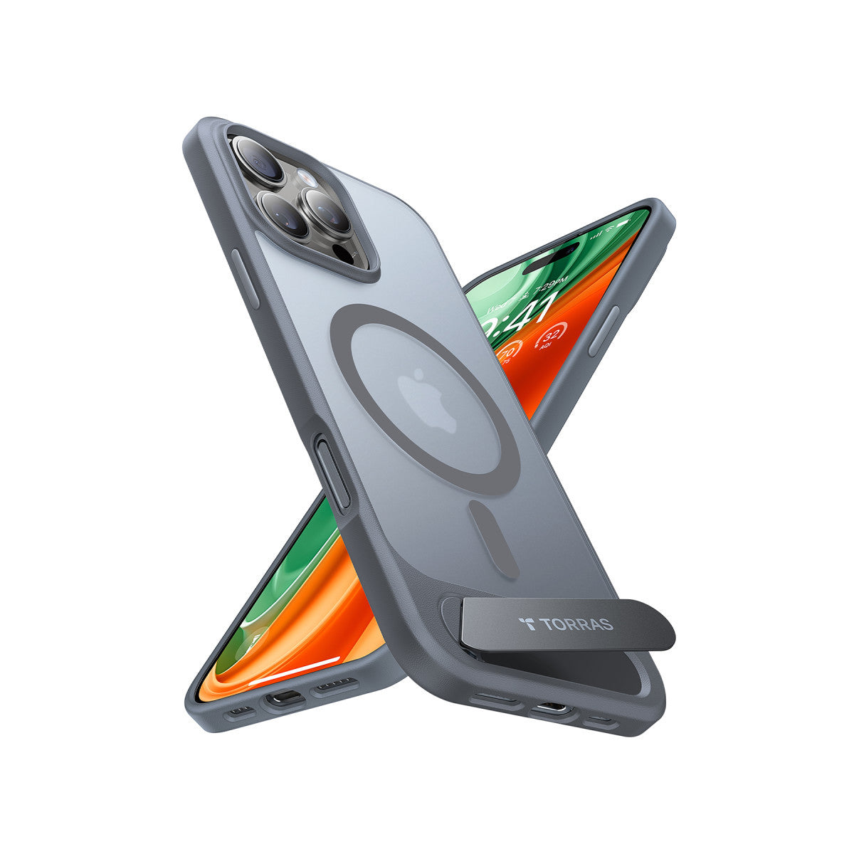 Torras Apple iPhone 16 Pro Max P Stand Serisi Magsafe Kılıf