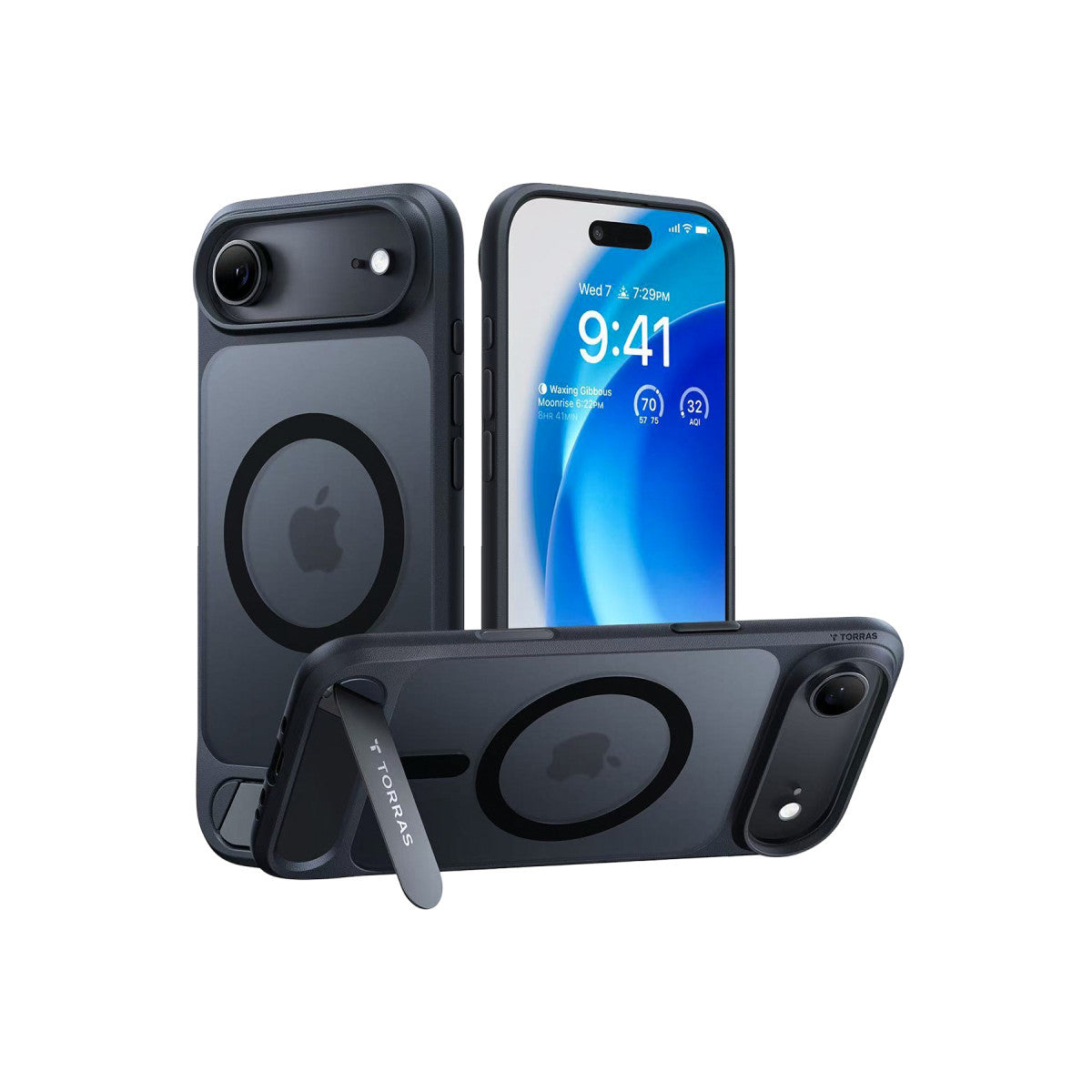 Torras Apple iPhone 17 Air P Stand Serisi Magsafe Kılıf