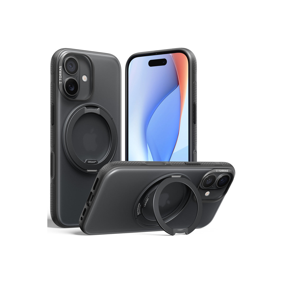 Torras Apple iPhone 17 O Stand R Fitness Serisi Magsafe Kılıf