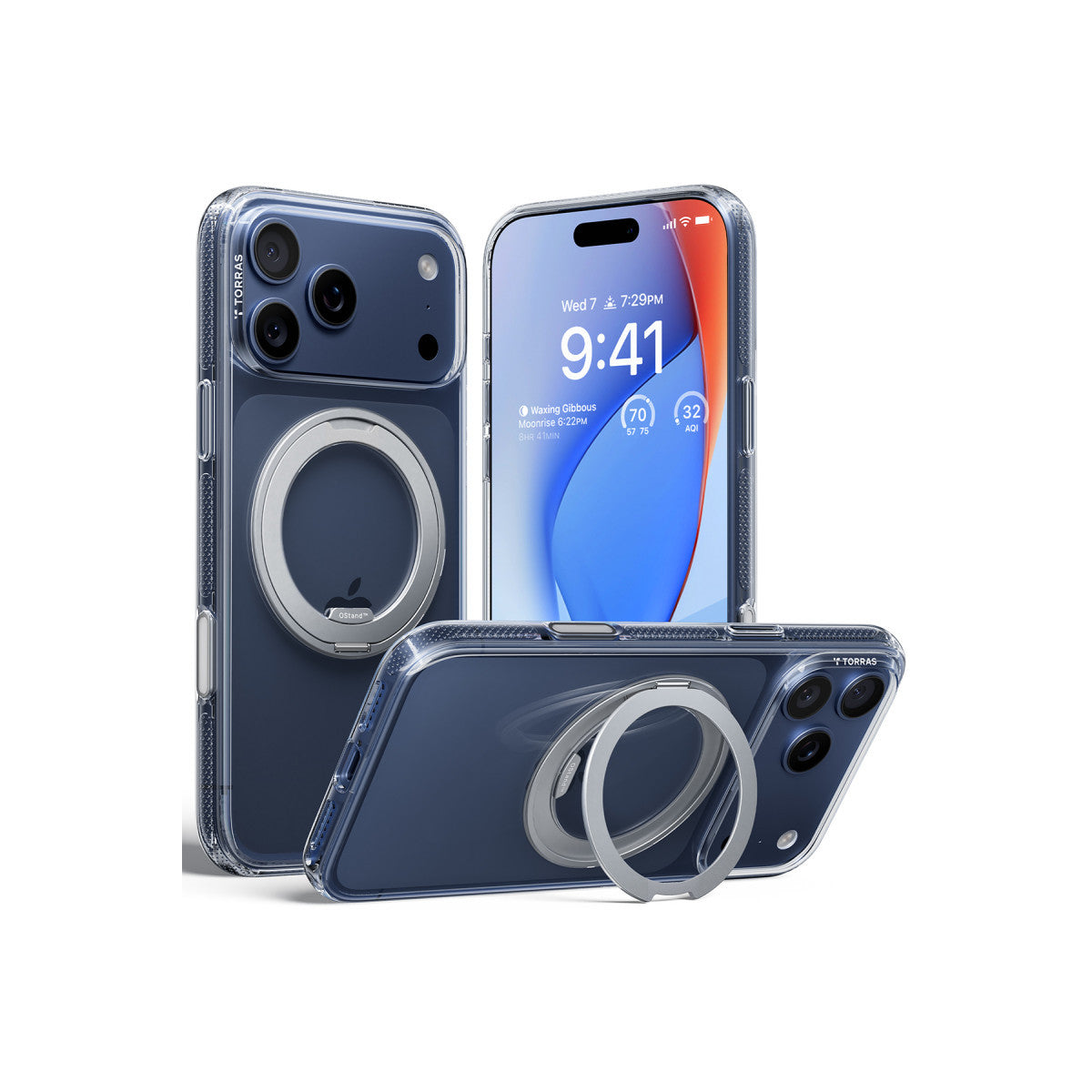 Torras Apple iPhone 17 Pro Max O Stand R Fitness Serisi Magsafe Kılıf