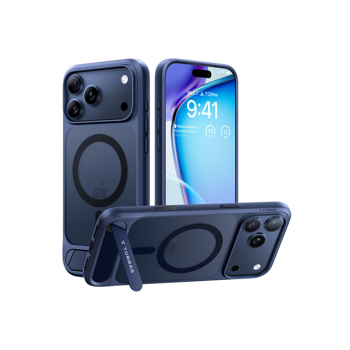 Torras Apple iPhone 17 Pro P Stand Serisi Magsafe Kılıf