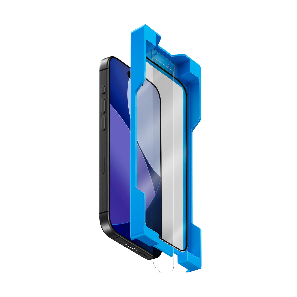 Uniq Apple iPhone 17 Air Optix Exofit Vivid Applicator HD Cam Ekran Koruyucu