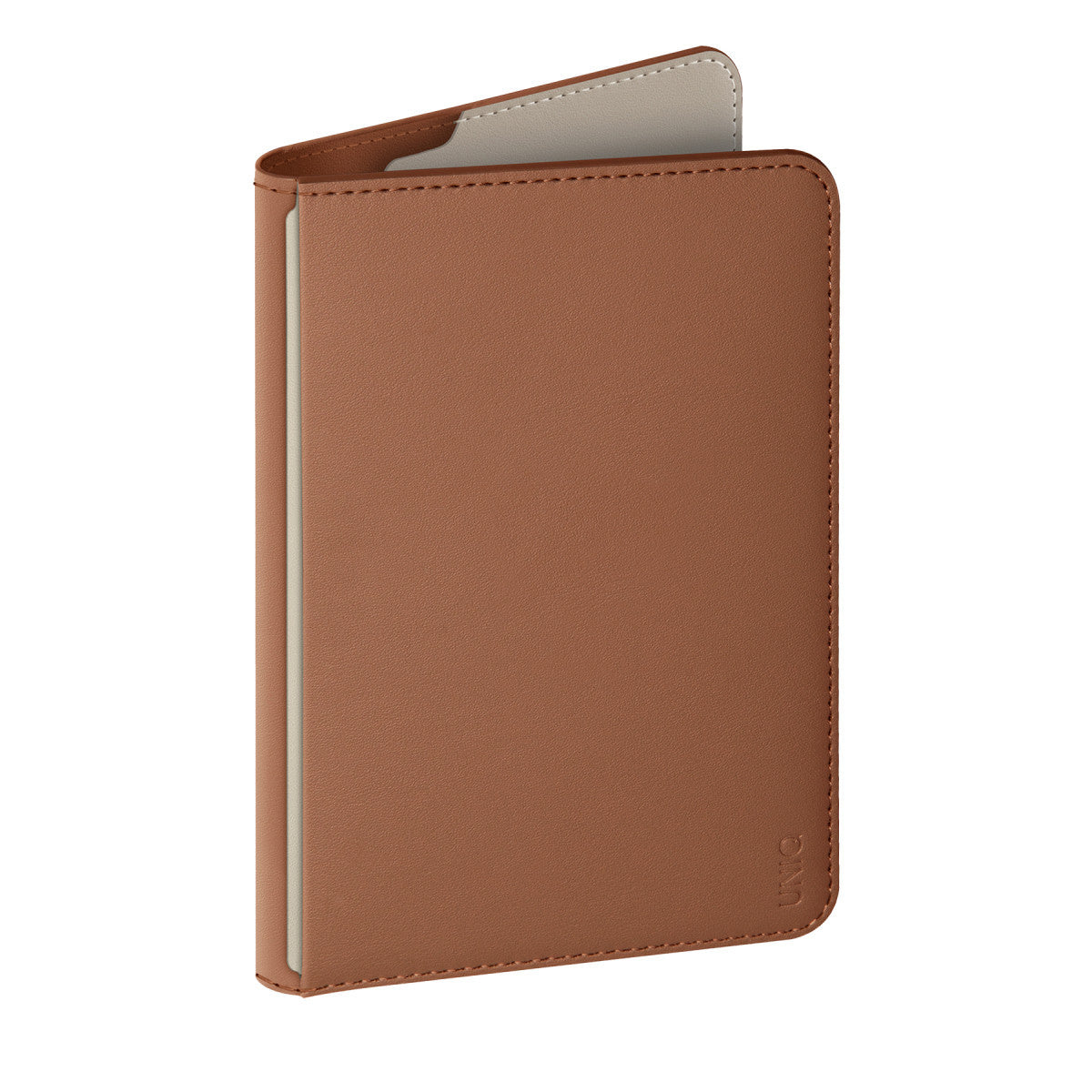 Uniq Belmont RFID-Block Apple Find My Özellikli Vegan Deri Kart ve Pasaport Tutucu