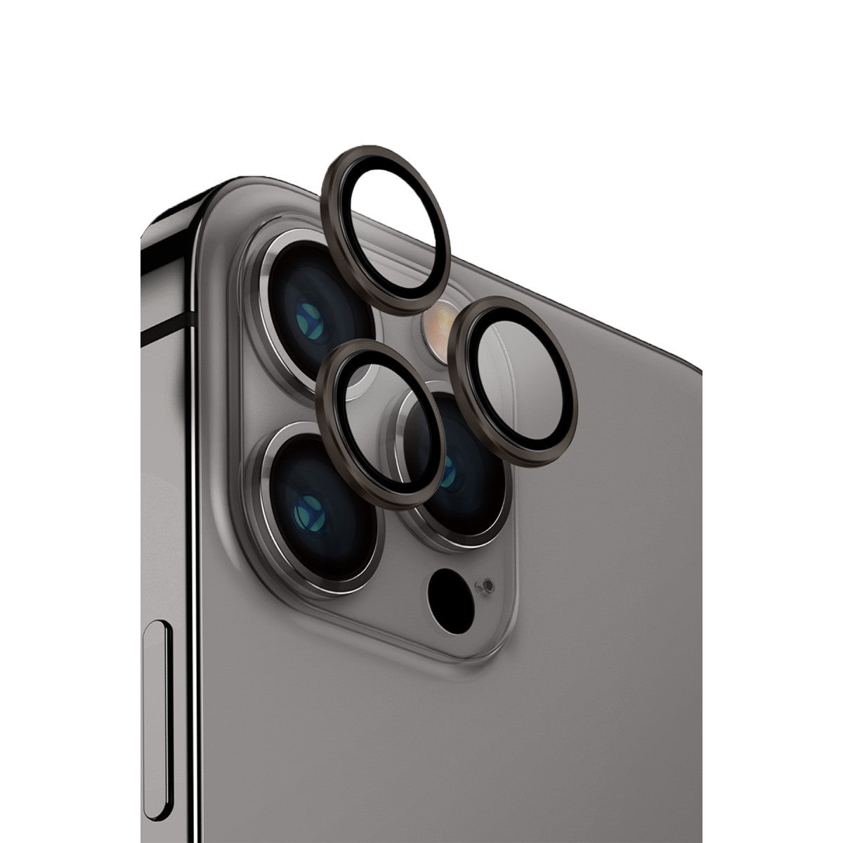 Uniq iPhone 15 Pro Optix Alüminyum Kamera Lens Koruyucu