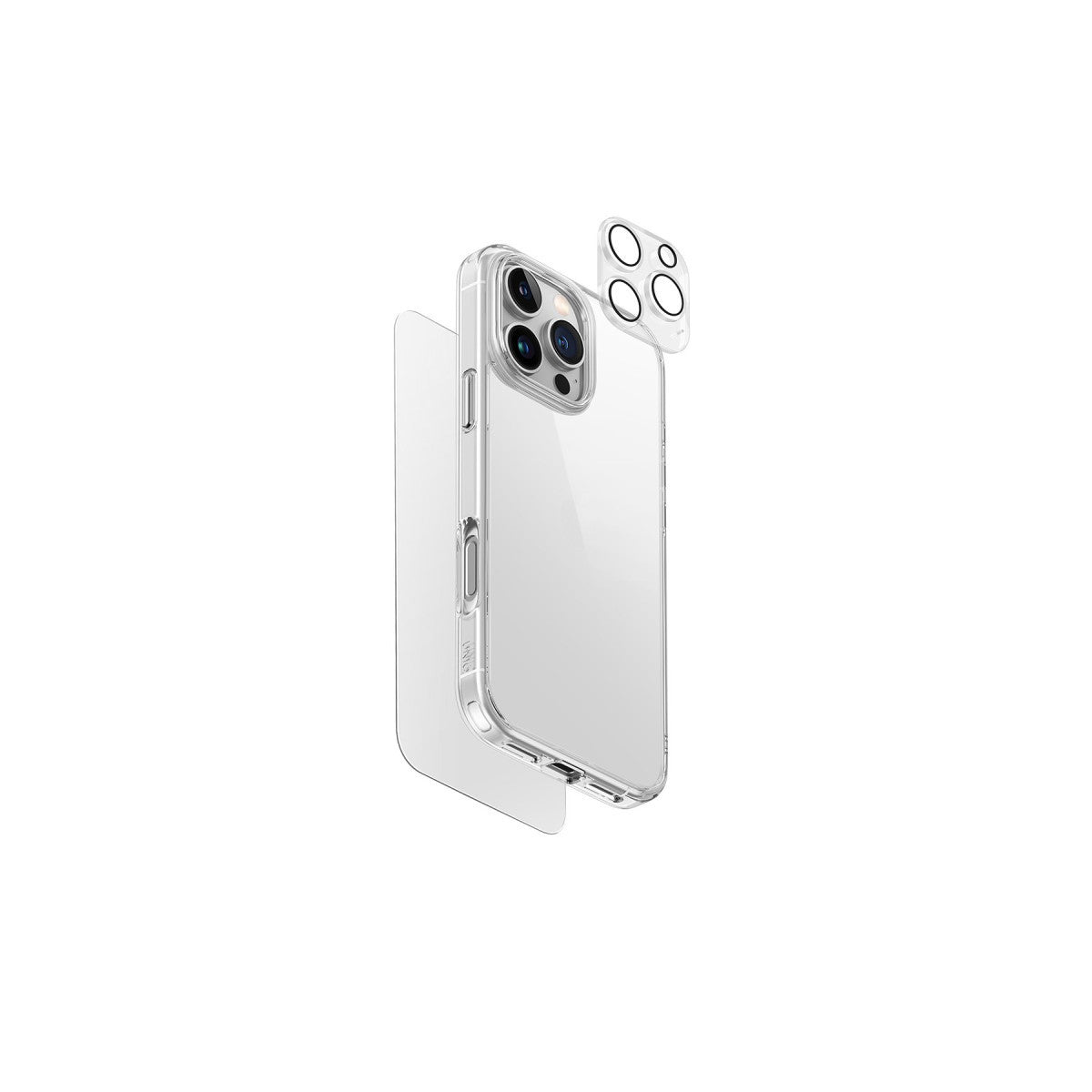 Uniq iPhone 16 Pro Clearvue 3in1 Set Kapak