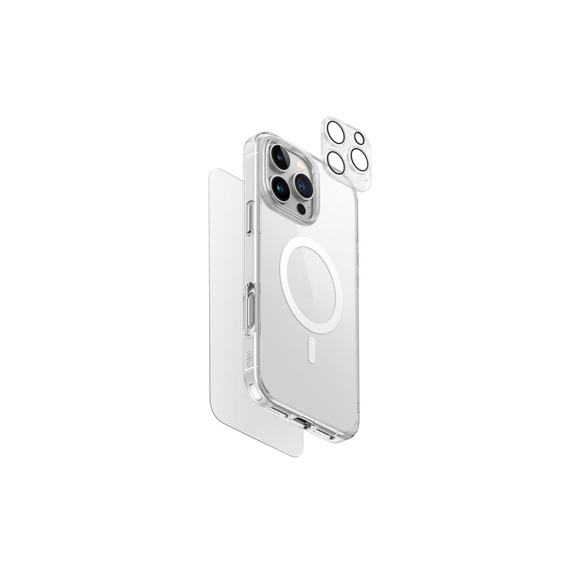 Uniq iPhone 16 Pro Max Clearvue Magsafe 3in1 Set Kapak