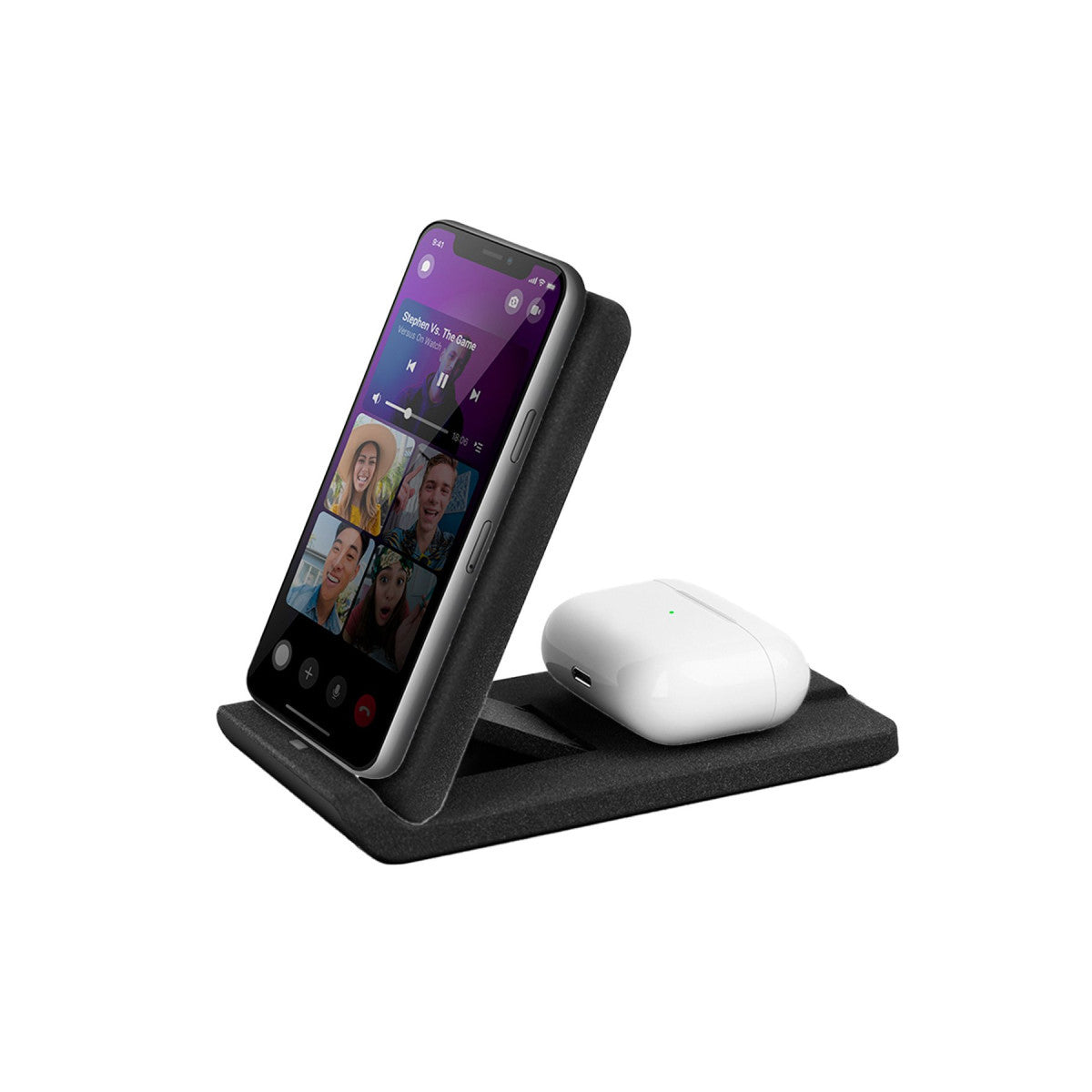 Uniq Vertex Duo 2in1 Magsafe 15W Hızlı Kablosuz Şarj