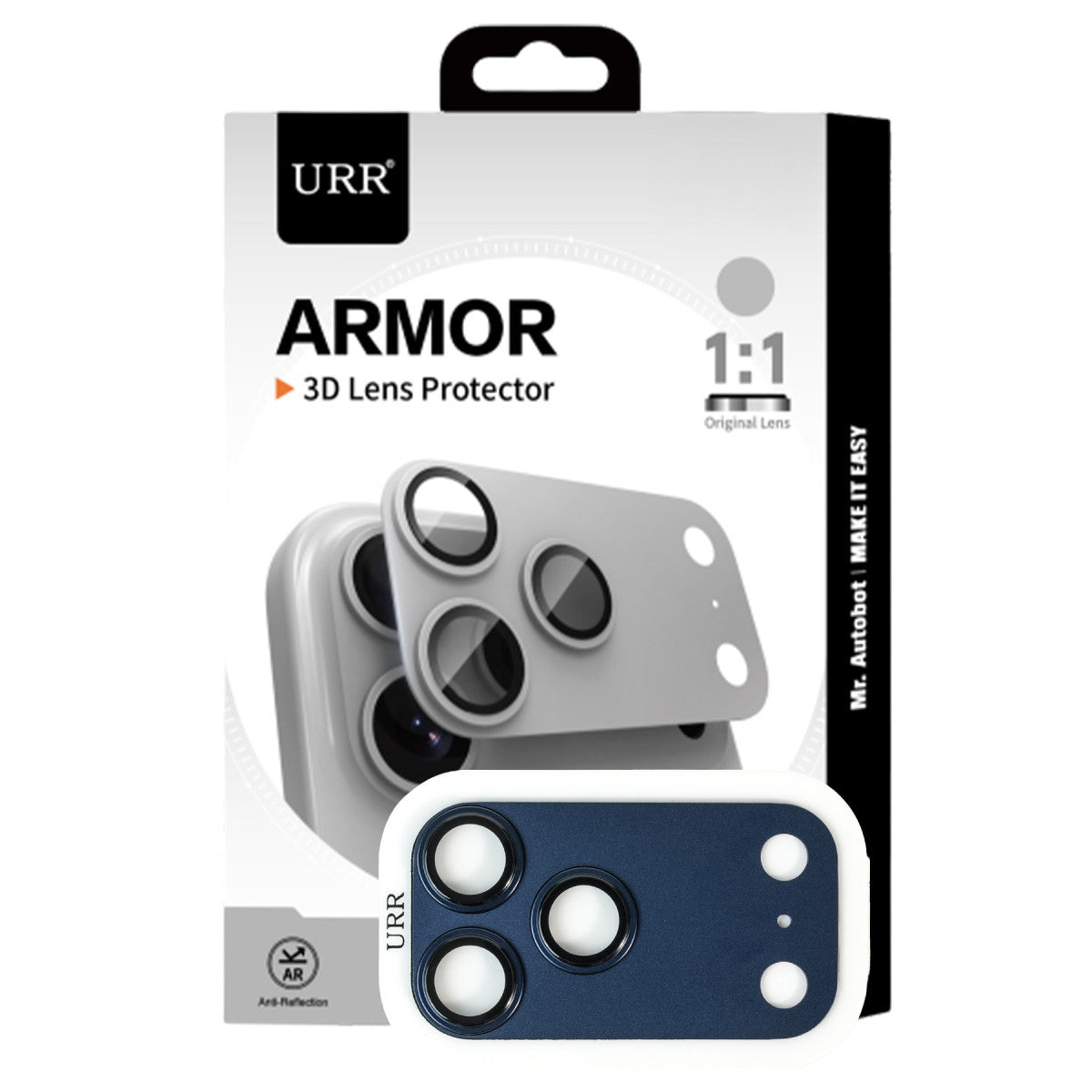 URR Apple iPhone 17 Pro Armor 3D Kamera Lens Koruyucu