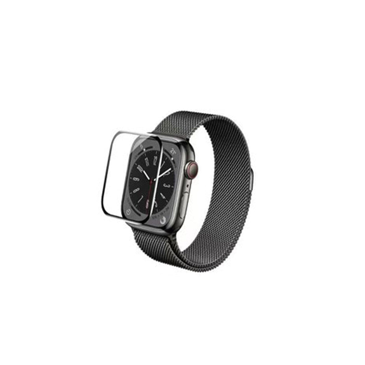 URR Apple Watch 45mm 2in1 PMMA Nano Ekran Koruyucu