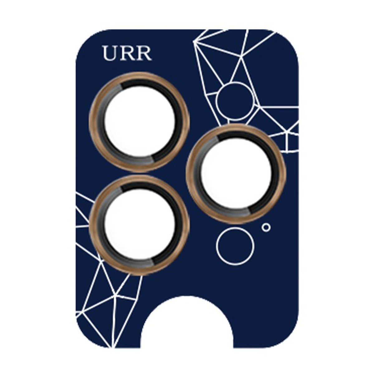 URR iPhone 14 Pro Max Sapphire PVDSS Kamera Lens Koruyucu