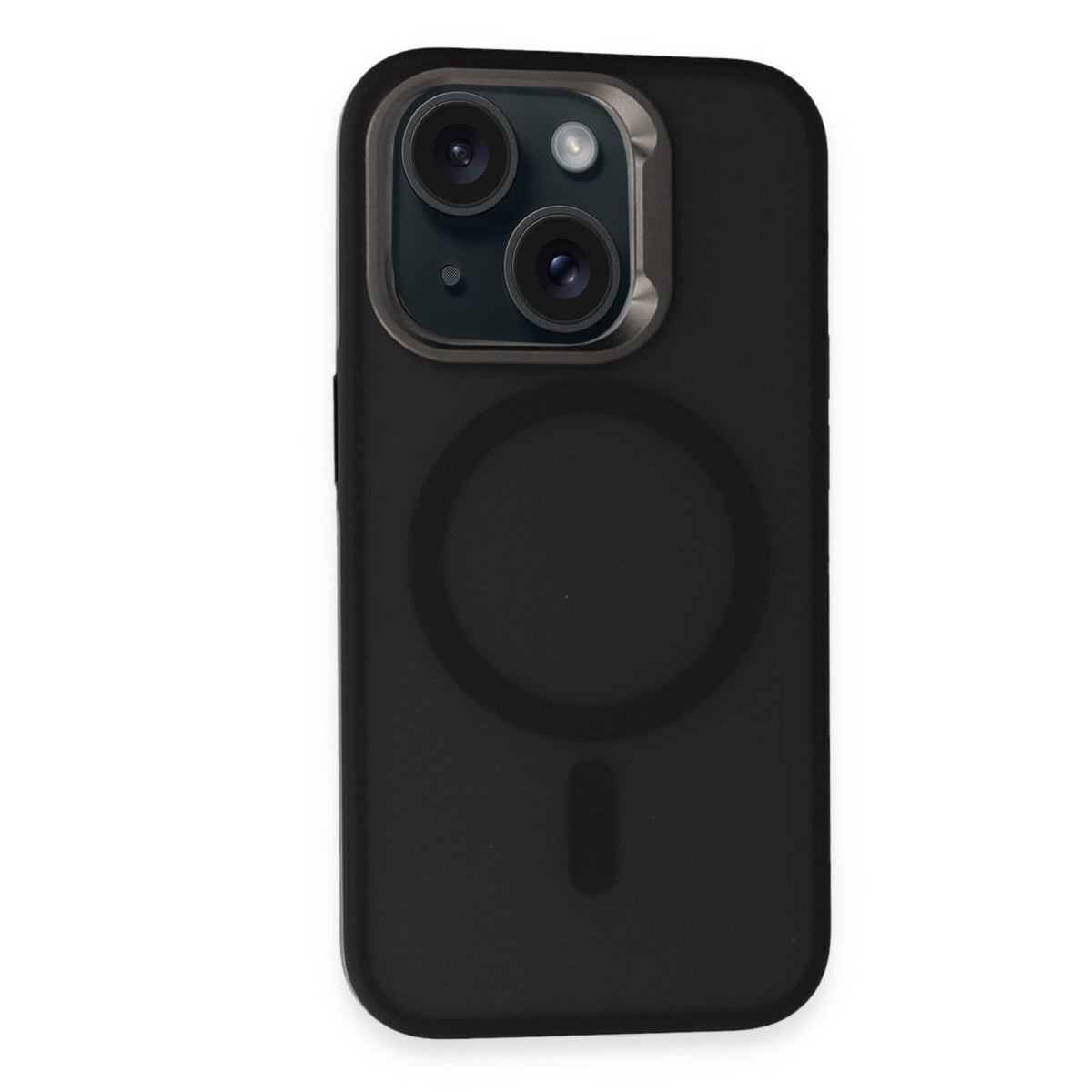 URR iPhone 15 Metal Frame Matte Magsafe Kapak