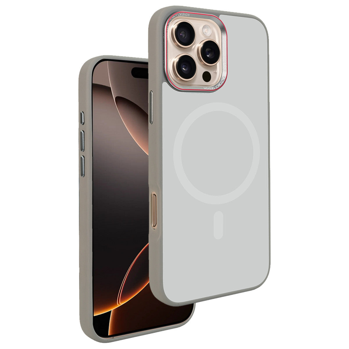 URR iPhone 16 Pro Matte Pure Glass Magsafe Kapak