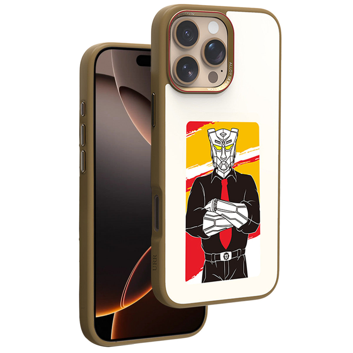 URR iPhone 16 Pro Max NFC Smart Case Akıllı Kapak