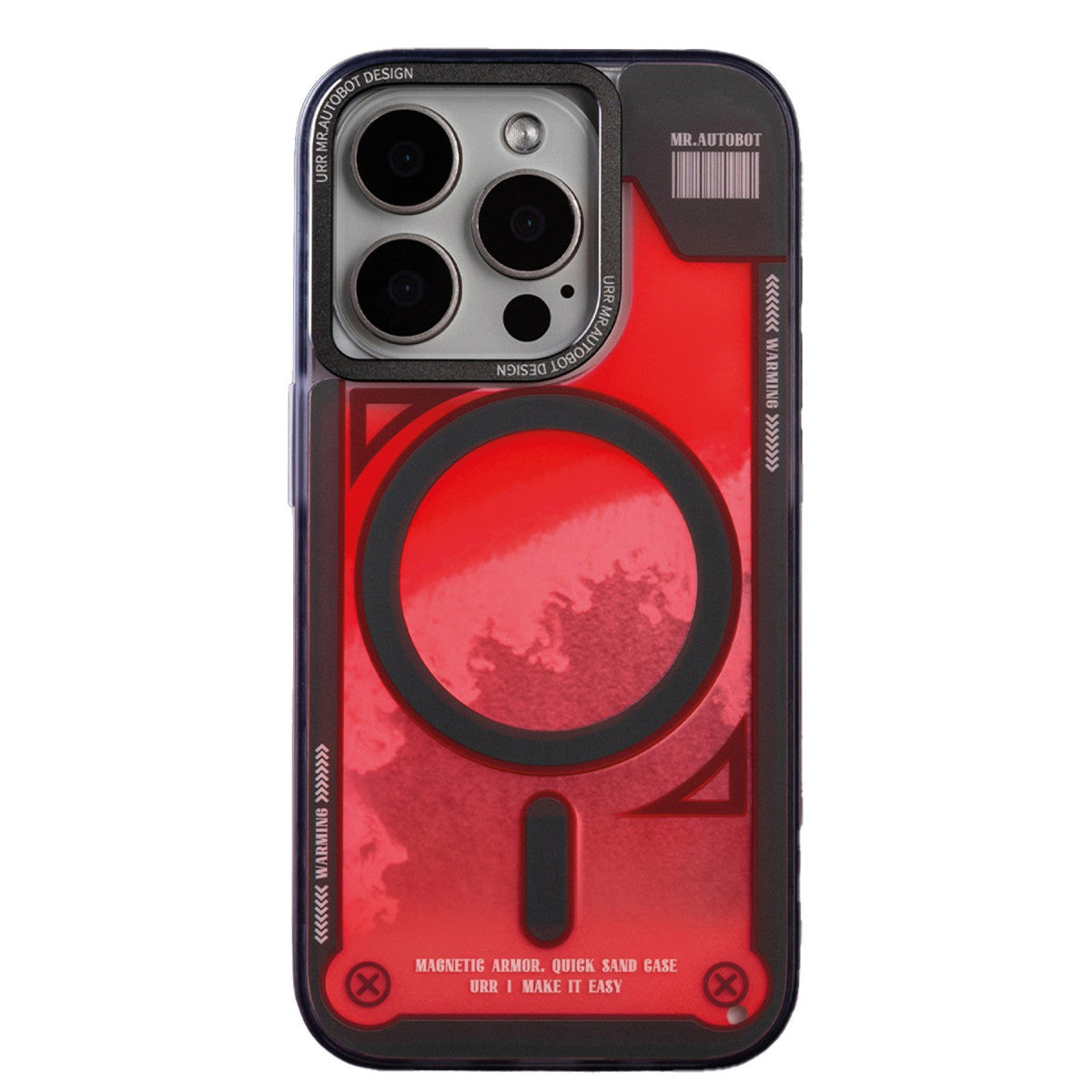 URR iPhone 16 Pro Overflowing Sands Clear Magsafe Kapak