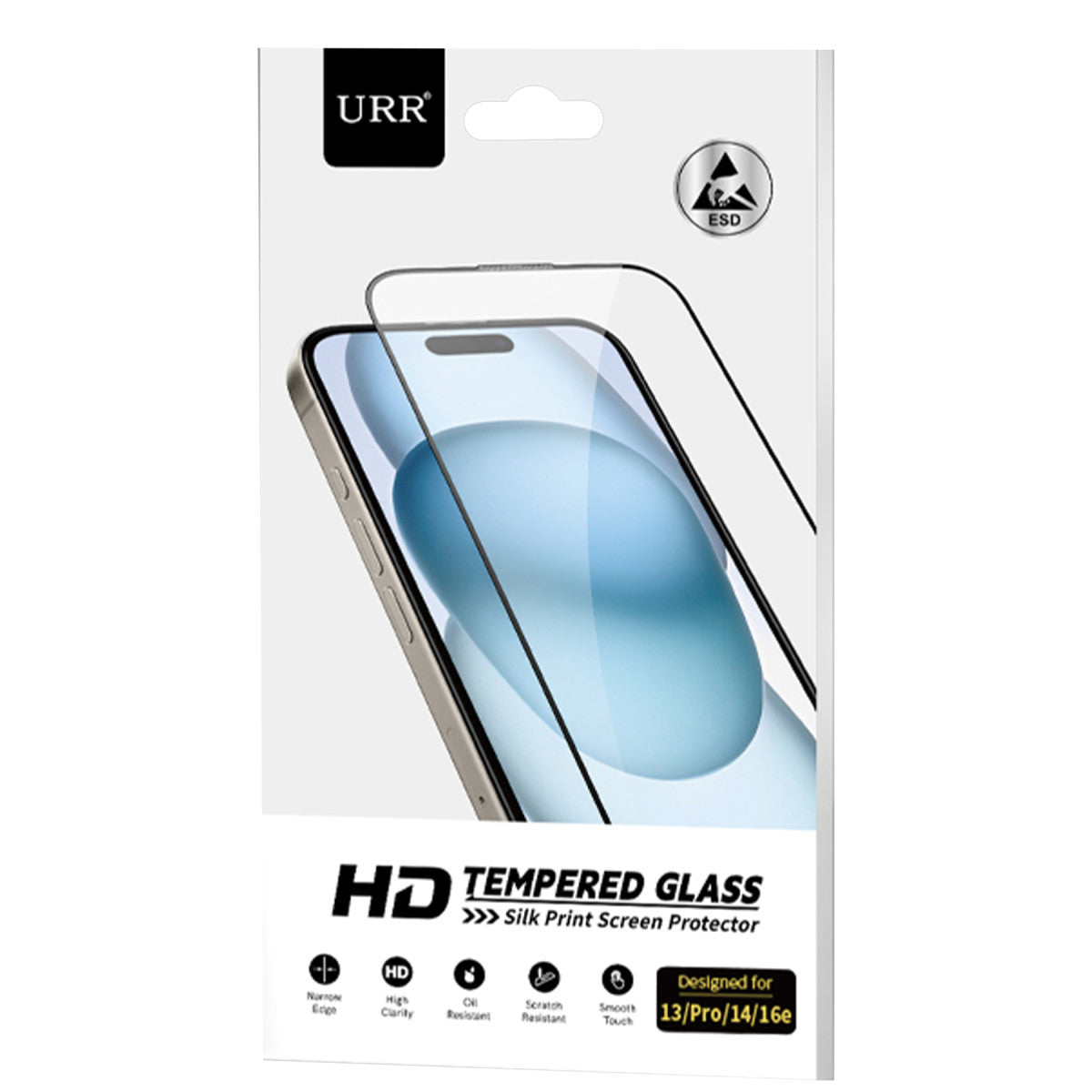 URR Apple iPhone 16E 2.5D Antidust HD Cam Ekran Koruyucu