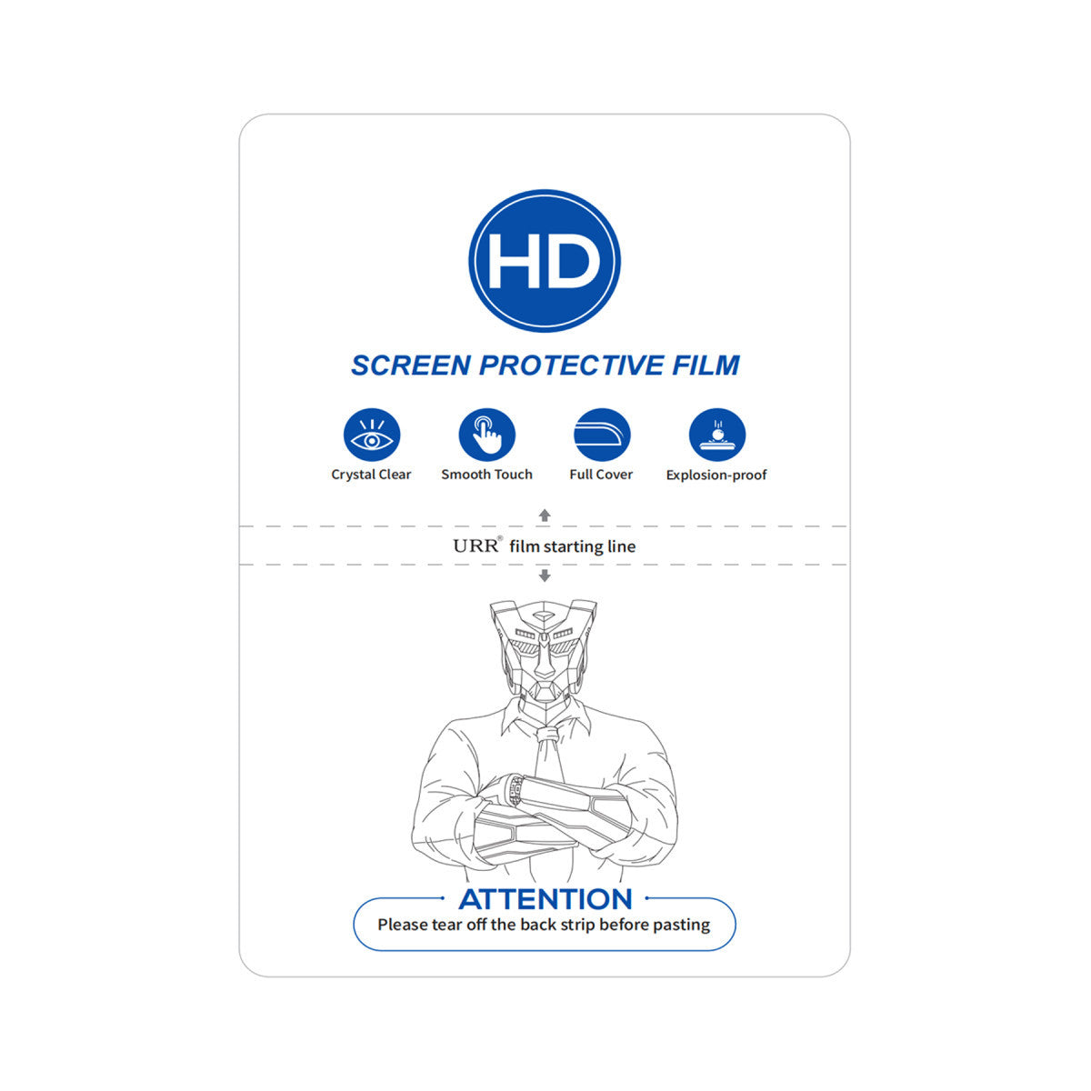 Urr EPU HD Makine Nano Tablet Ekran Koruyucu 20 Adet