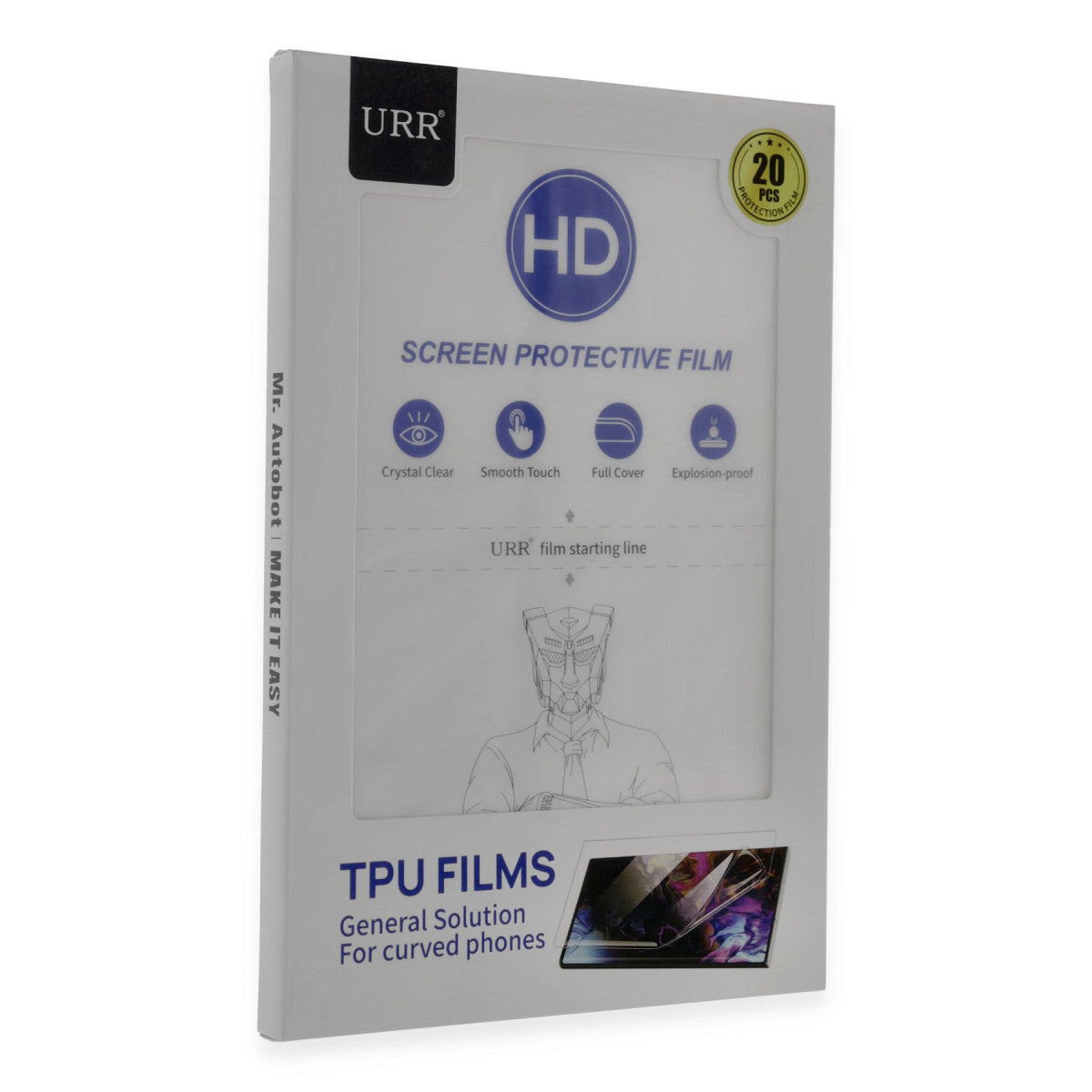 Urr Makine HD Seramik Nano Ekran Koruyucu 20 Adet