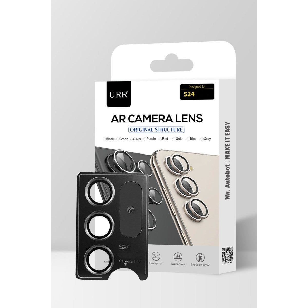 URR Samsung Galaxy S24 AR Kamera Lens Koruyucu