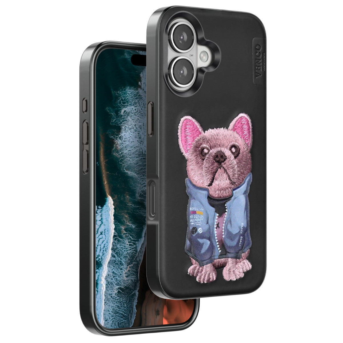 Venco iPhone 16 Cute Desenli Kapak