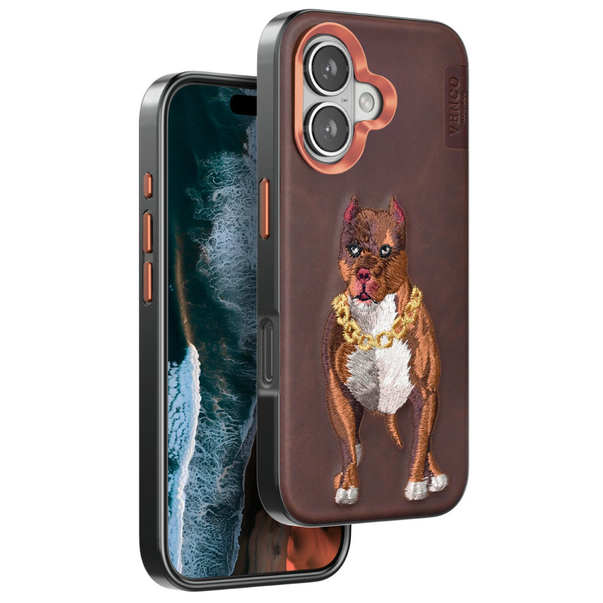 Venco iPhone 16 Perma Desenli Kapak