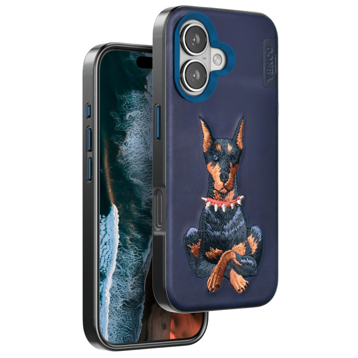 Venco iPhone 16 Perma Desenli Kapak