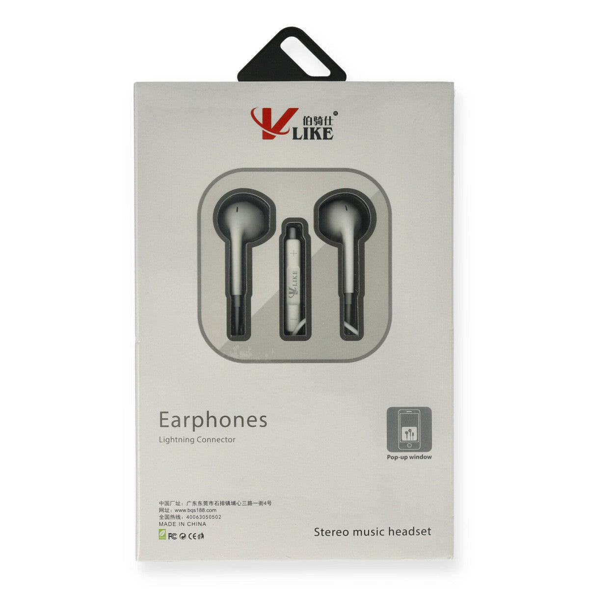 Vlike VK i7 Lightning Bluetooth Kablolu Kulaklık