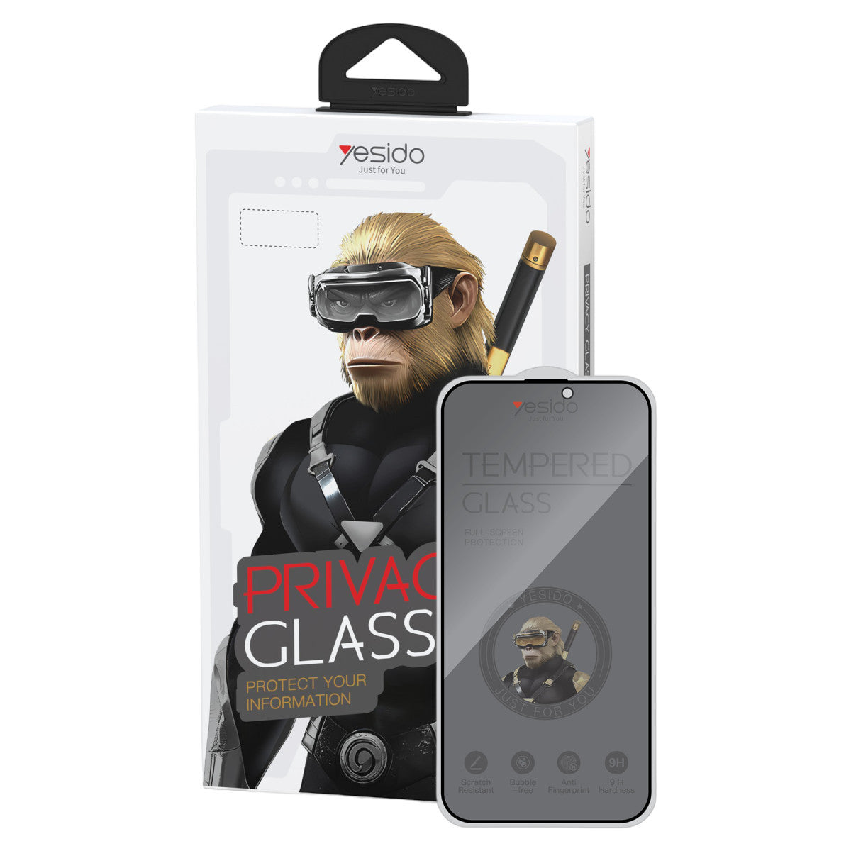 Yesido Apple iPhone 17 Air TG27 Hayalet Cam Ekran Koruyucu