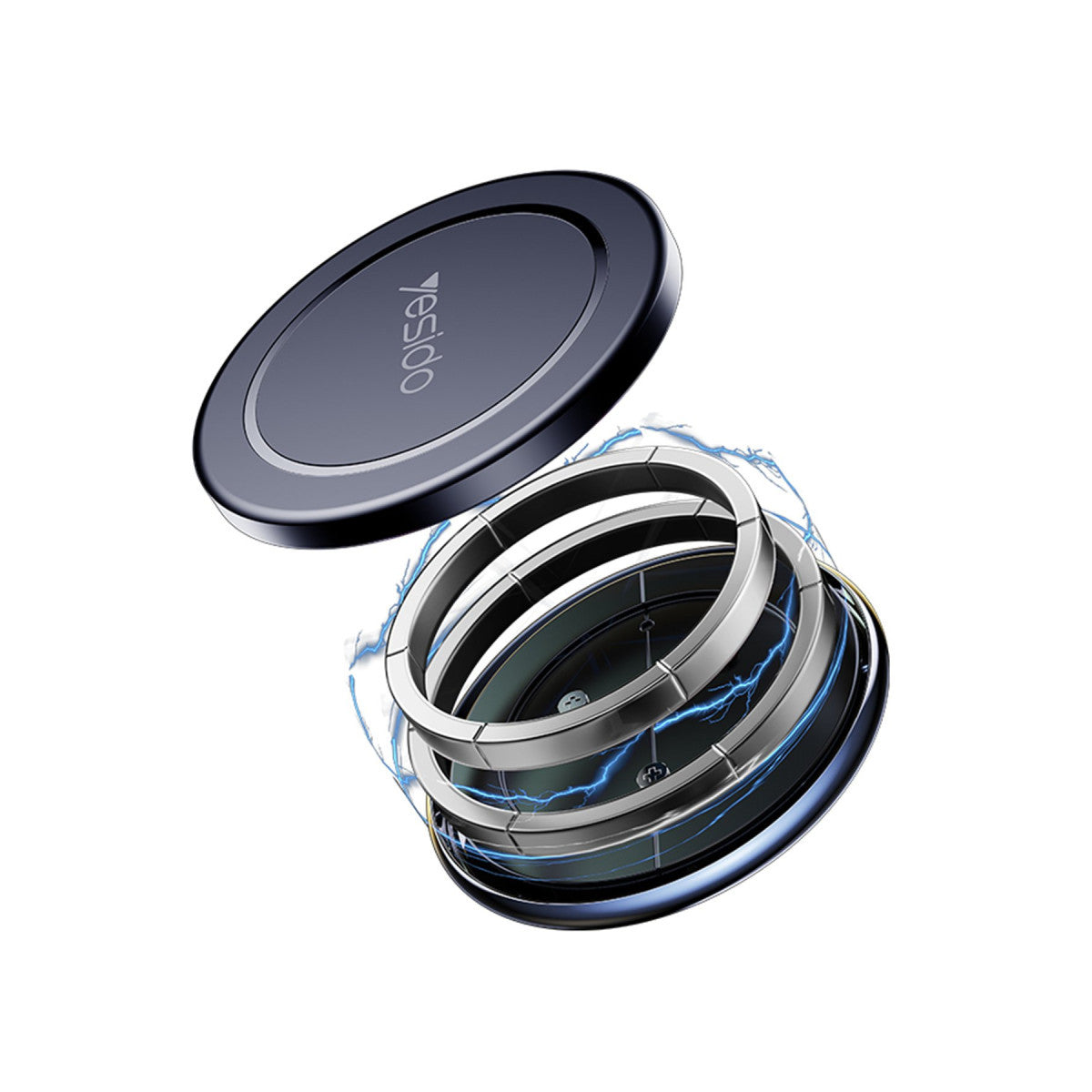 Yesido C126 Yapışkanlı Ayarlanabilir Manyetik Telefon Tutucu