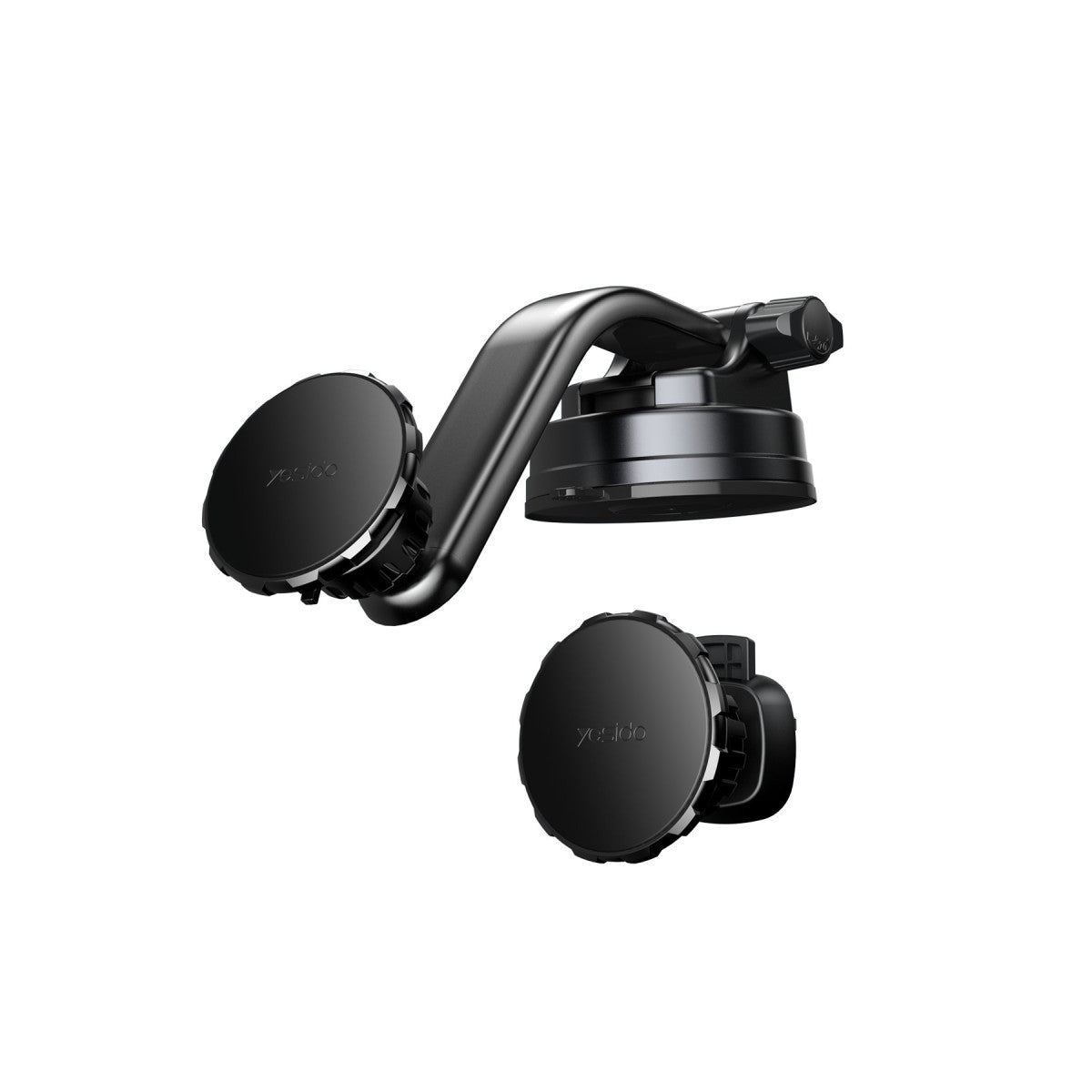 Yesido C159 2in1 Izgara Klipsli ve Yapışkanlı 360 Derece Ayarlanabilir Manyetik Magsafe Araç Tutucu