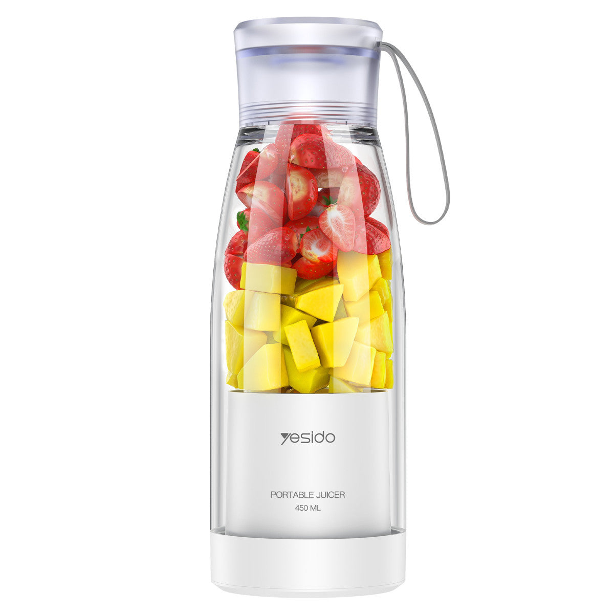 Yesido EC17 80W 18.500 RPM Hızında Şarjlı Taşınabilir Blender