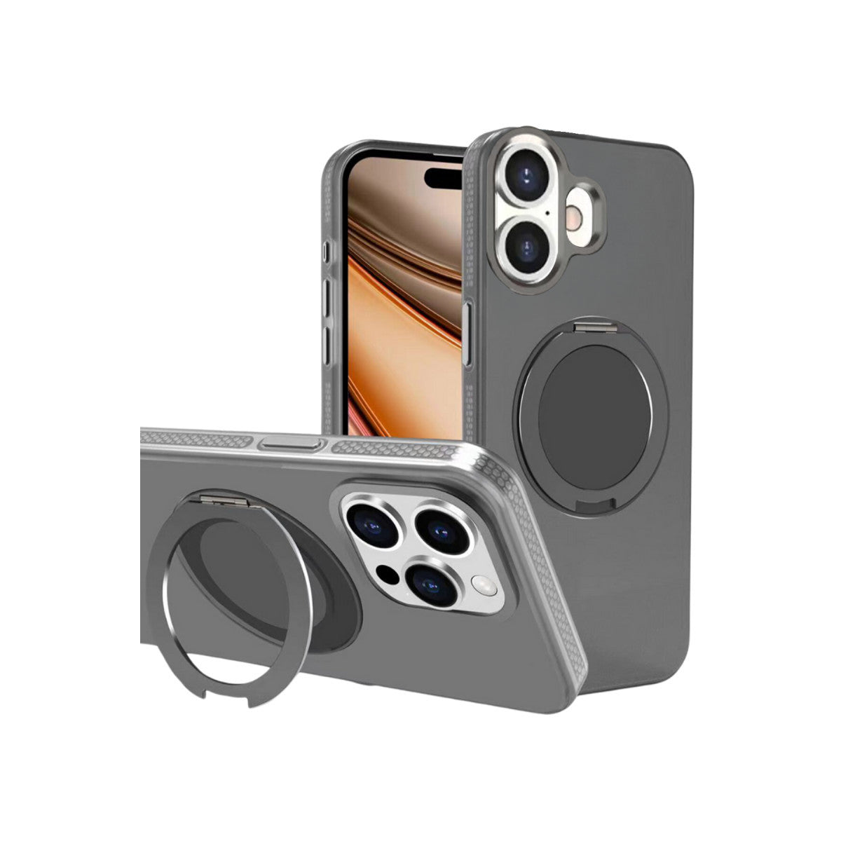 Yesido iPhone 16 PC17 Roza Magsafe Standlı Kapak