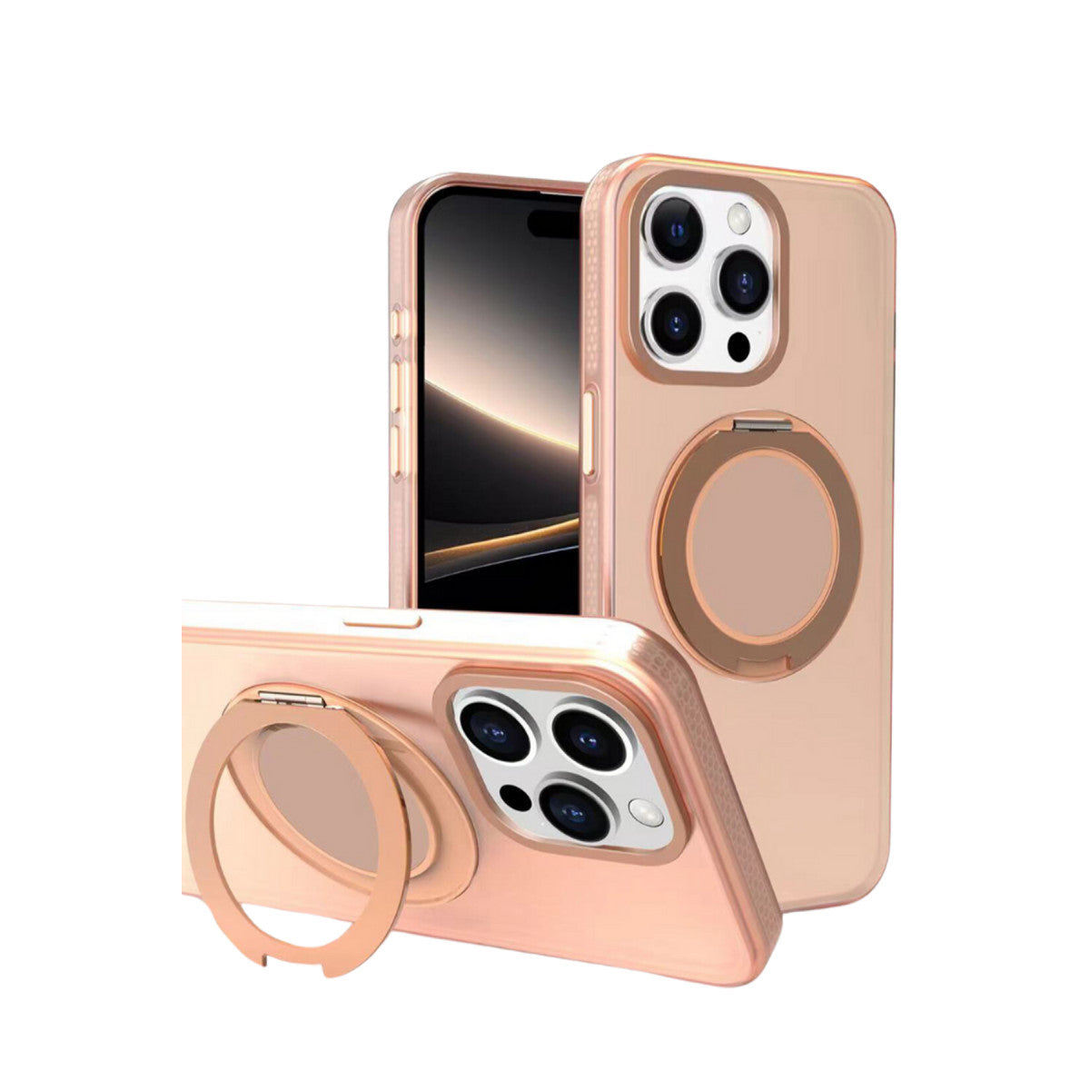 Yesido iPhone 16 Pro Max PC17 Roza Magsafe Standlı Kapak