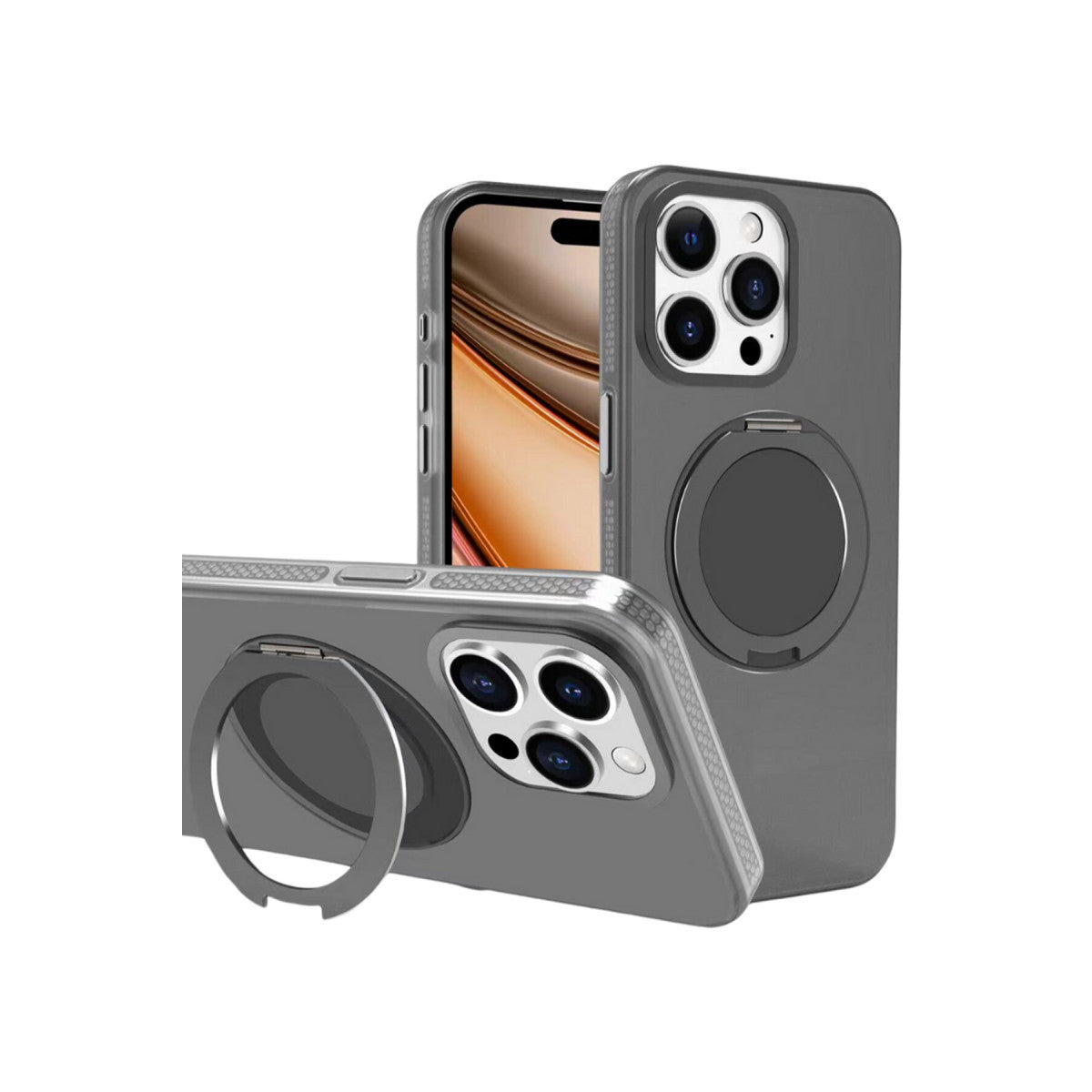 Yesido iPhone 16 Pro Max PC17 Roza Magsafe Standlı Kapak