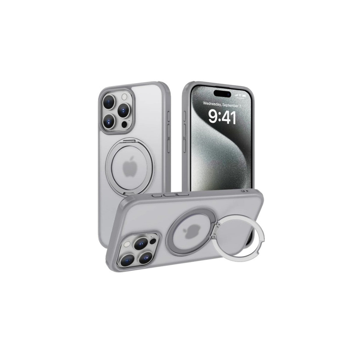 Yesido iPhone 16 Pro PC15 Razor Magsafe Standlı Kapak