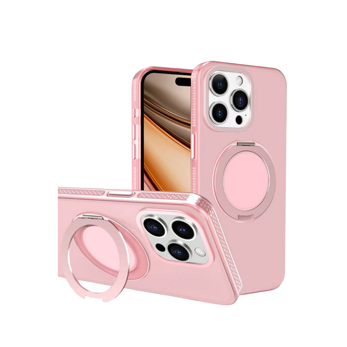 Yesido iPhone 16 Pro PC17 Roza Magsafe Standlı Kapak