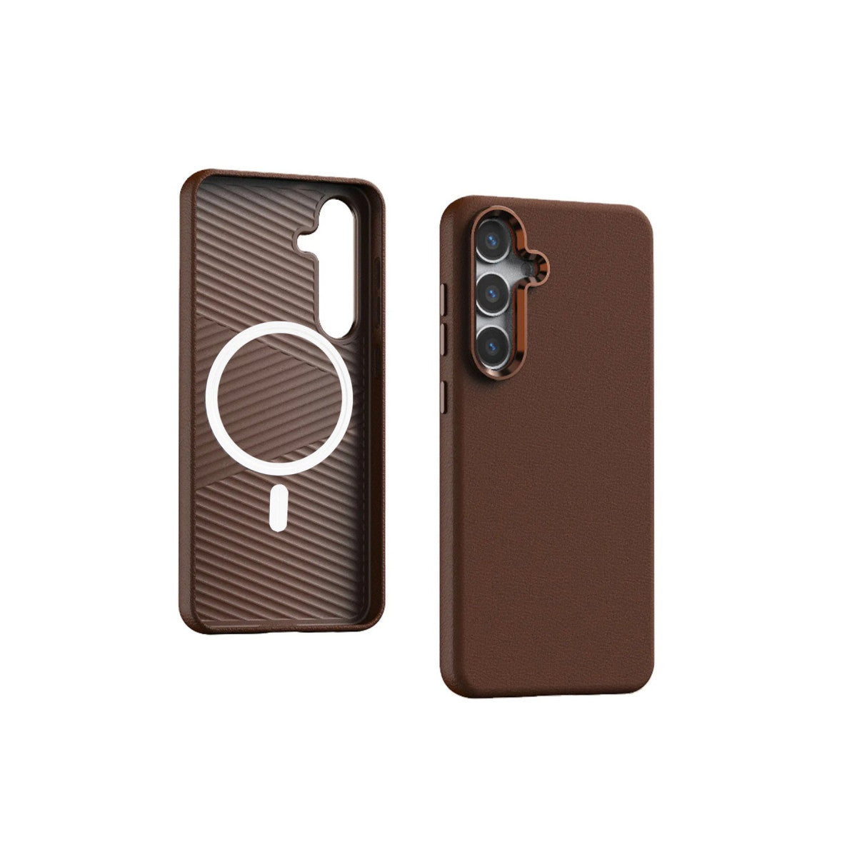 Yesido Samsung Galaxy S24 PC09 Elegance Deri Magsafe Kapak