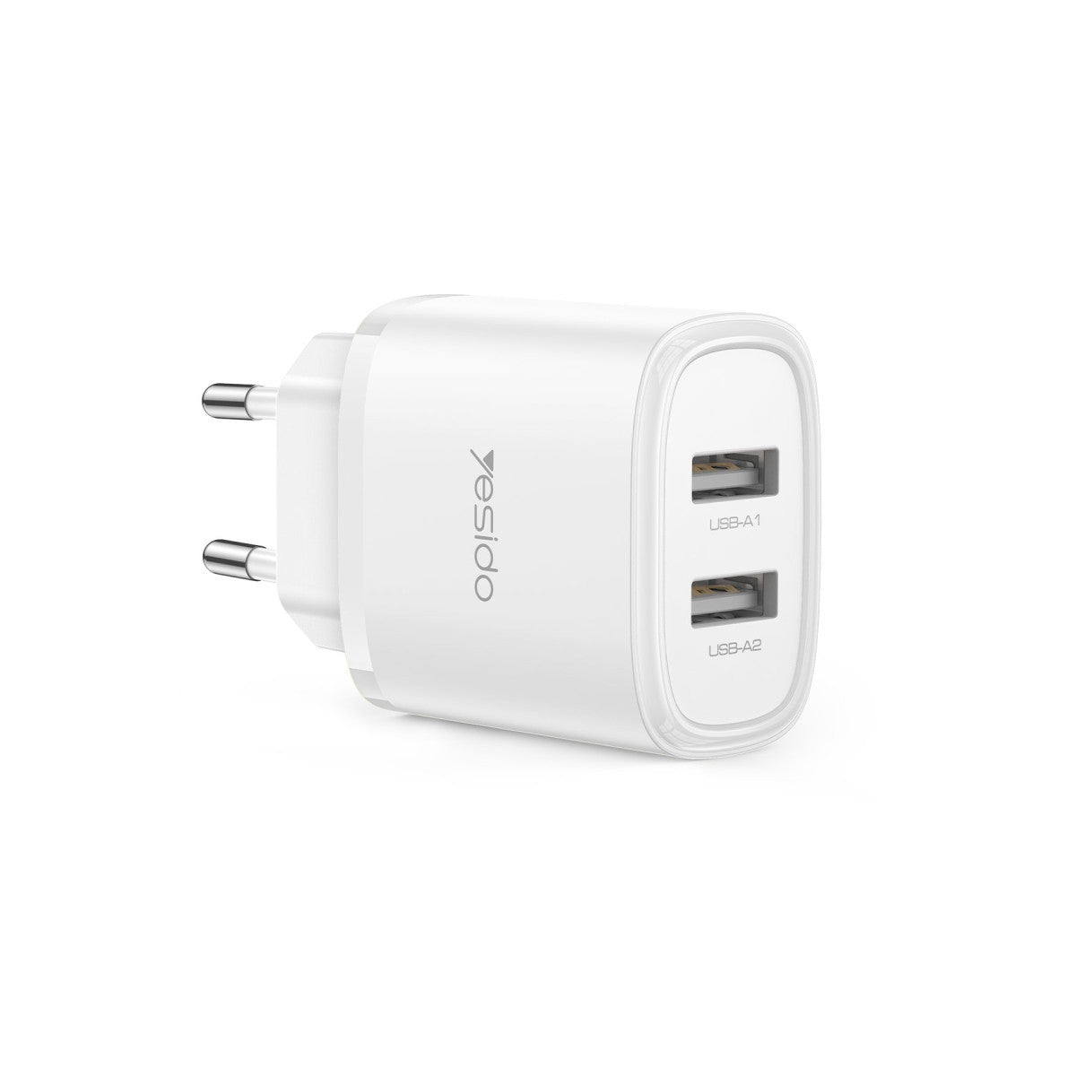 Yesido YC72 2 Adet 12W USB Çıkışlı Hızlı Şarj Cihazı