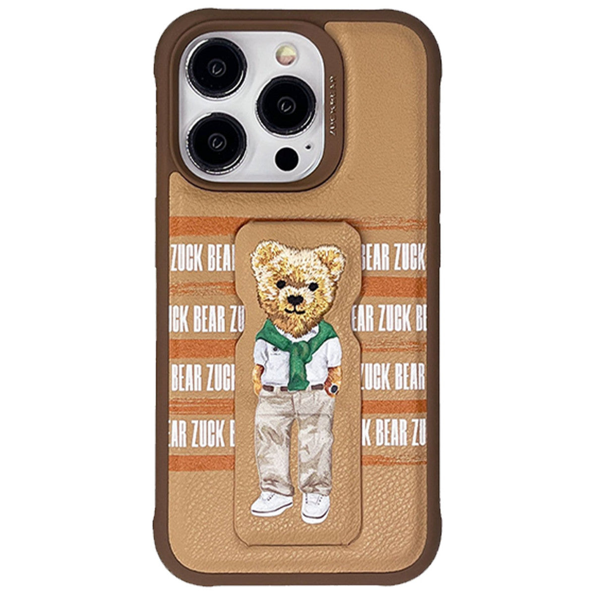 ZuckBear iPhone 15 Pro Claude Standlı Kapak
