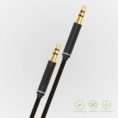 AC-290 3.5 mm Jack Aux Kablo Siyah
