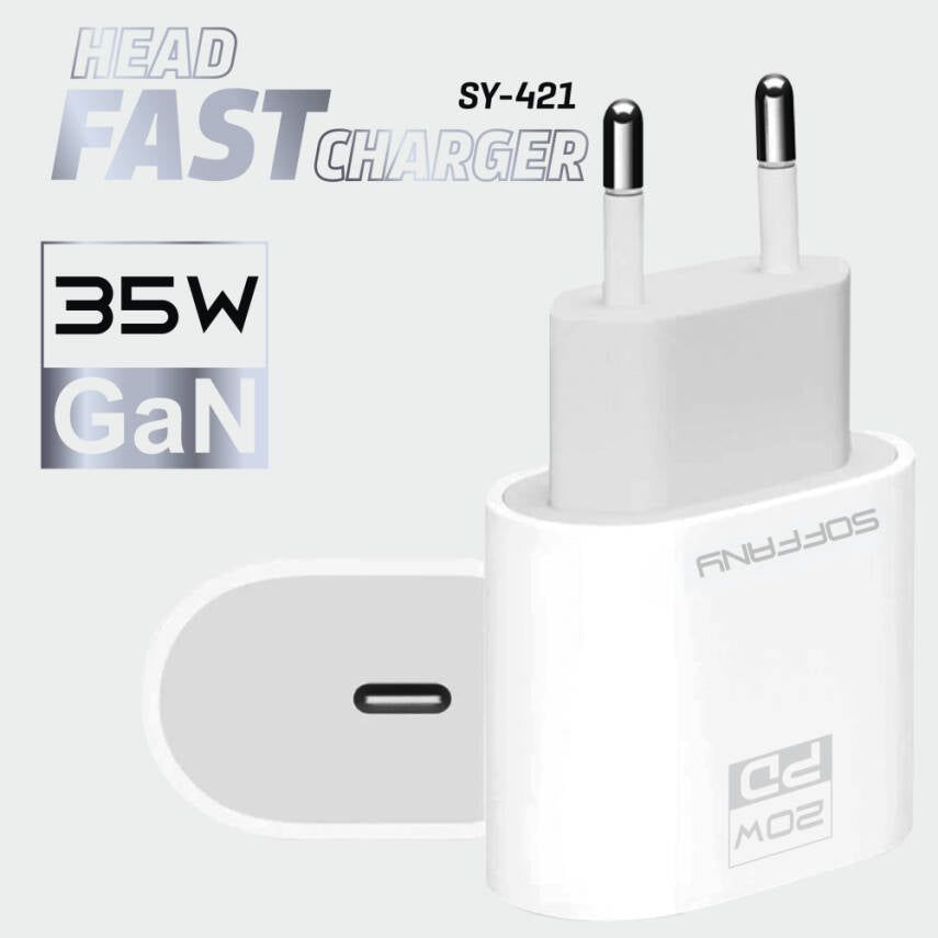 SY-421 35W PD GAN Şarj Başlığı