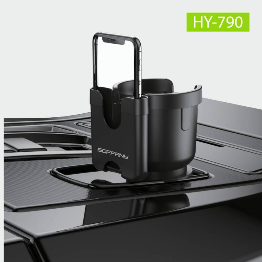 HY-790 360°  Araç Telefon ve Bardak Tutucu