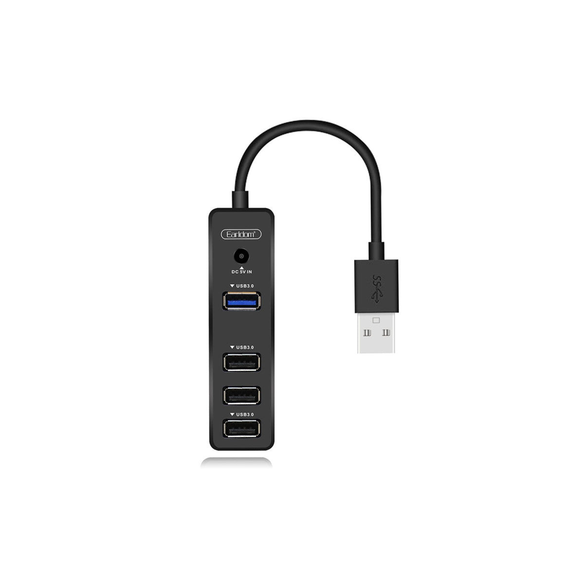 Earldom HUB07 Tak Çalıştır 3 Adet Usb 2.0 ve 1 Adet Usb 3.0 Çıkışlı Usb Çoklayıcı