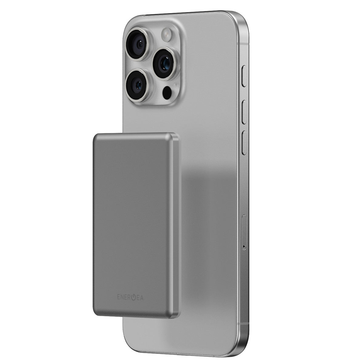 Energea AluPac Mini 5K 5.000 mAh 20W Type-C ve 15W Kablosuz Şarj Çıkışlı PD Hızlı Şarj Magsafe Powerbank