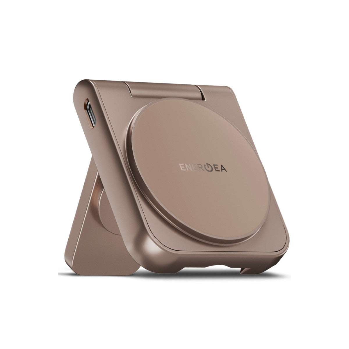 Energea MagDuo 2in1 Katlanabilir 15W Telefon ve 2.5W Saat Masaüstü Hızlı Şarj Standı