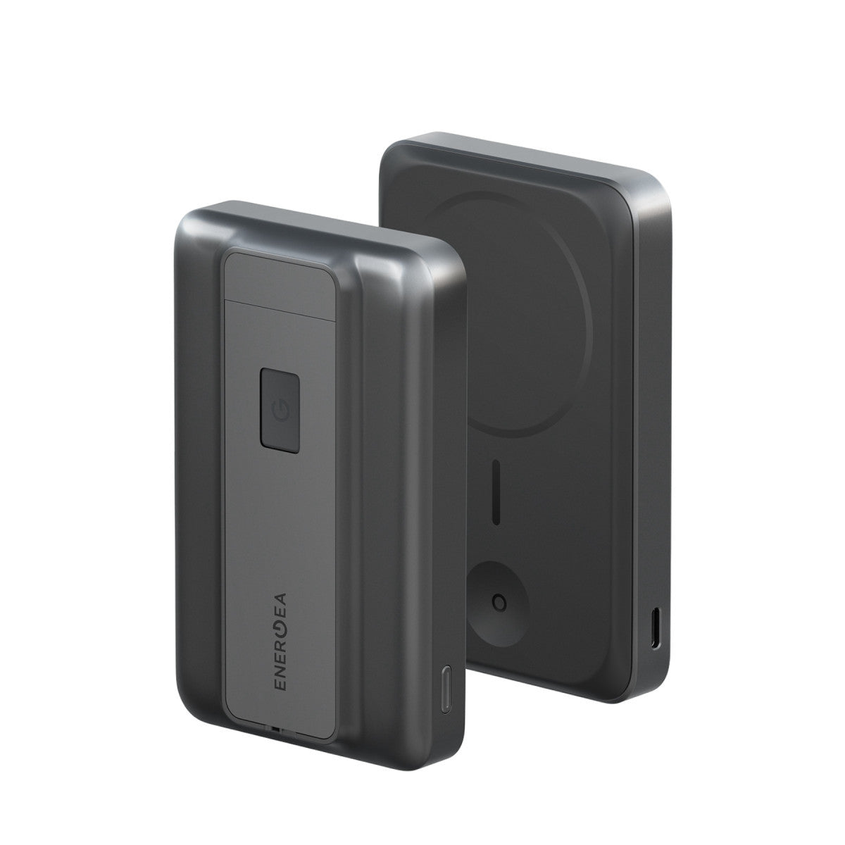 Energea MagPac Pro 35s 10.000 mAh 35W Type-C Dahili Kablolu 15W Qi2 Telefon Saat Kablosuz Şarj Destekli ve Hibrit Solid State Destekli Magsafe Powerbank