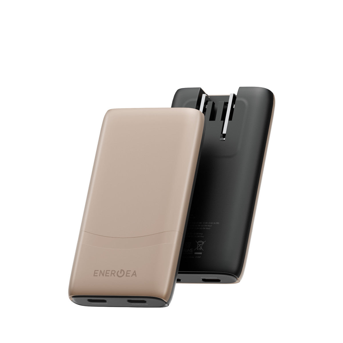 Energea TravelWorld Edge 65 2 Adet 65W USB 3.0 Çıkışlı Universal PD Hızlı Şarj Aleti