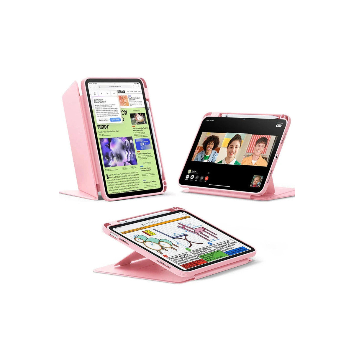 ESR Apple iPad 2025 10.9 (10.nesil) Flip Manyetik Tablet Kılıfı